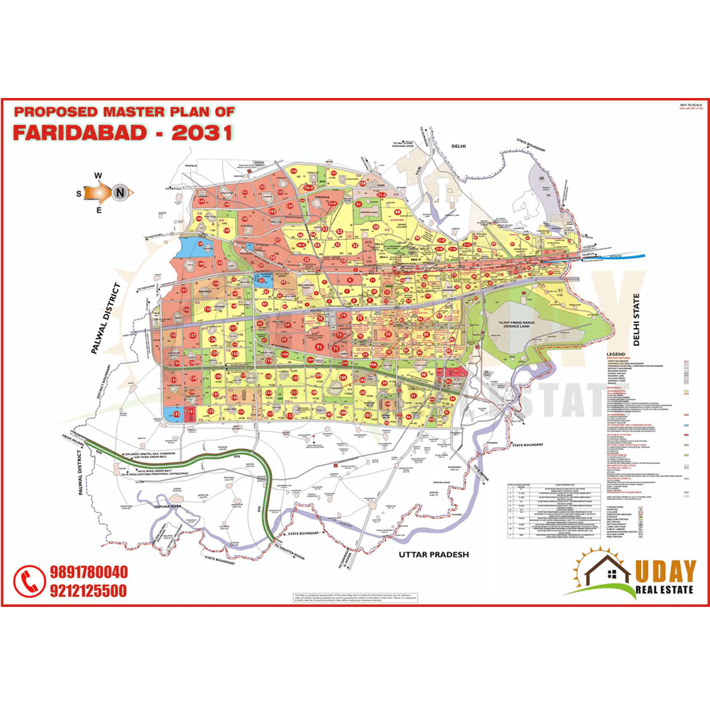 Faridabad Master Plan 2031 Map, Summary Free Download!, 44% OFF